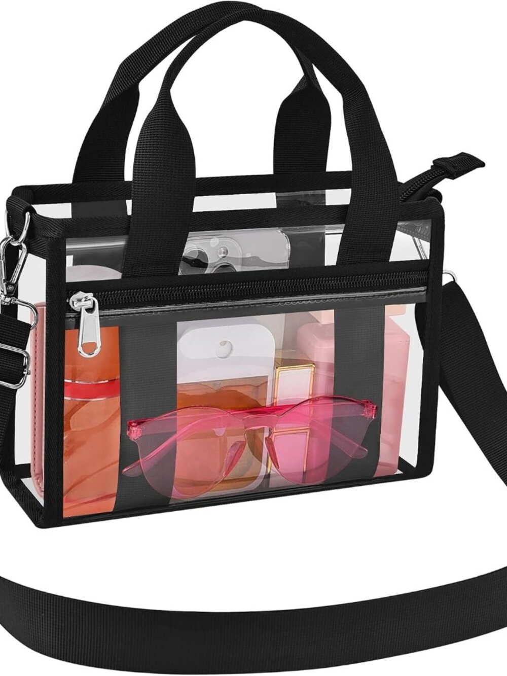 Clear Bag for Stadium Events Stadium Bag Tote Bag Clear Purse for Women